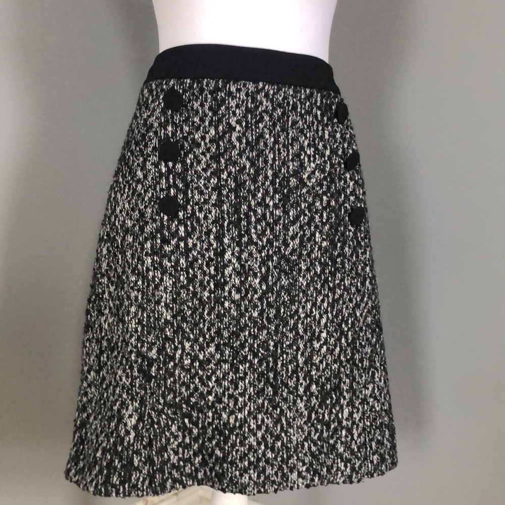 Vintage Marks & Spencer Wool Tweed Skirt